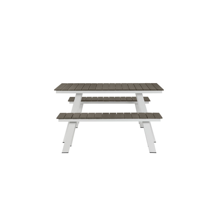 Jack 59'' Rectangular 6 - Person Outdoor Dining Set