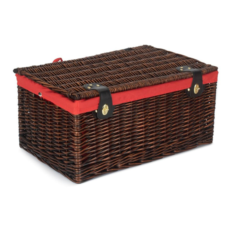 Wicker Crate, Red