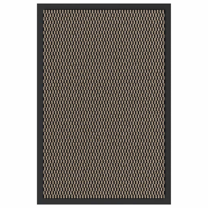 Non-Slip Indoor / Outdoor Door Mat, Brown, 40cm W x 60cm L