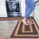 Dakarie Braided Non-Shedding Premium Jute Cranberry/Black/Red Rug