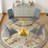5 - Piece Pedestal Dining Set-1888495622-1888495623