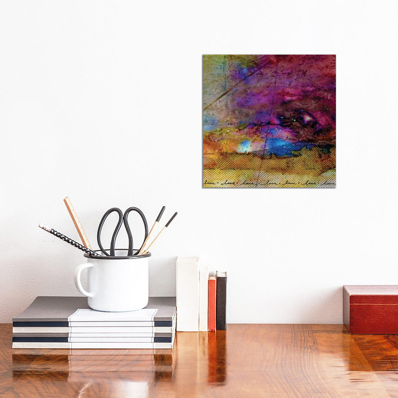 Simply Love II - Wrapped Canvas Painting, 30.48 cm H x 30.48 cm W