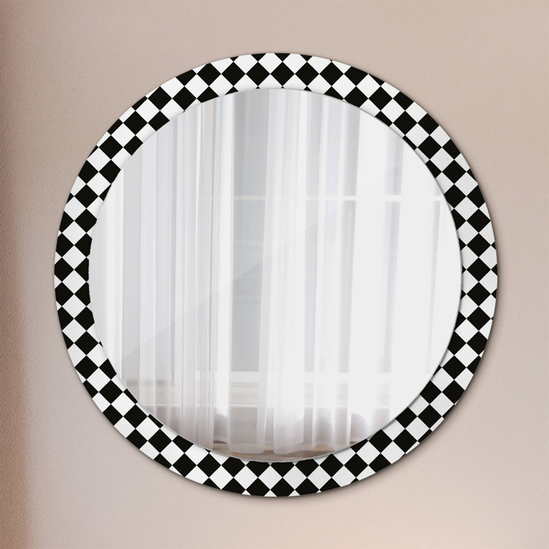 Huldar Glass Flat Wall Mirror, 100cm x 100cm