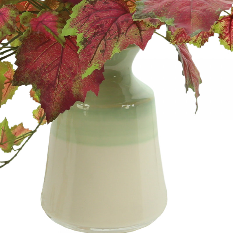Faux Ivy Plant in Ceramic Planter