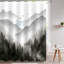 Ensemble de rideau de douche Misty Mountain