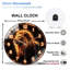 Horloge murale Lion