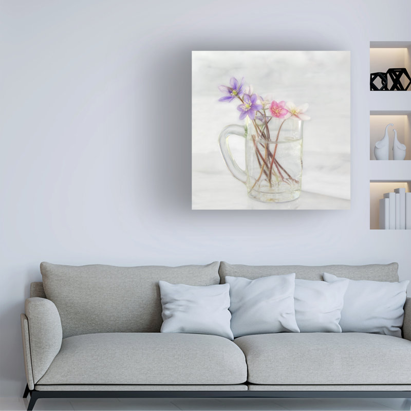 Art sur toile Marie-Anne Stas Anemones, H 18 po x l 18 po