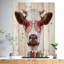 « vache avec verres à coeur rouge », impression-35105158-35105170