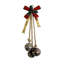 Ensemble de 6 décorations en forme de clochettes de Noël avec boucles décoratives World
