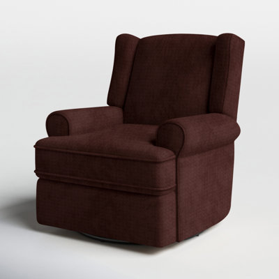 Claudina 33"" Wide Manual Glider Wing Chair Recliner -  Birch Lane™, 215944A65FA3491A8716DC102CD02DB1