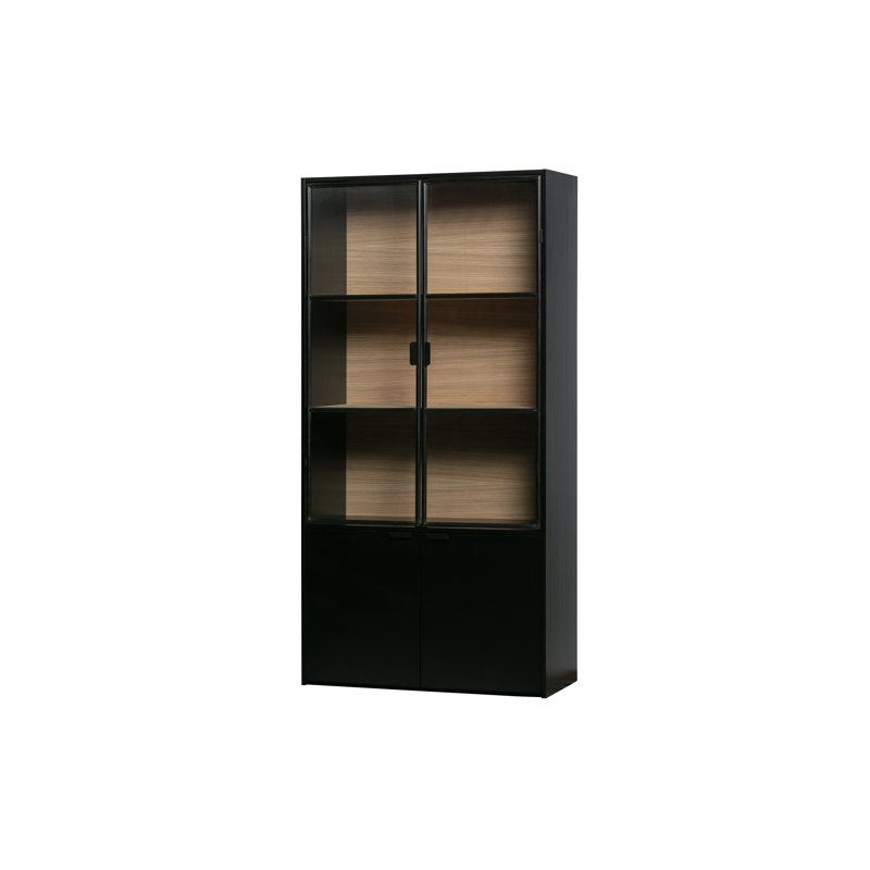 Sivan Display Cabinet Black [Fsc]