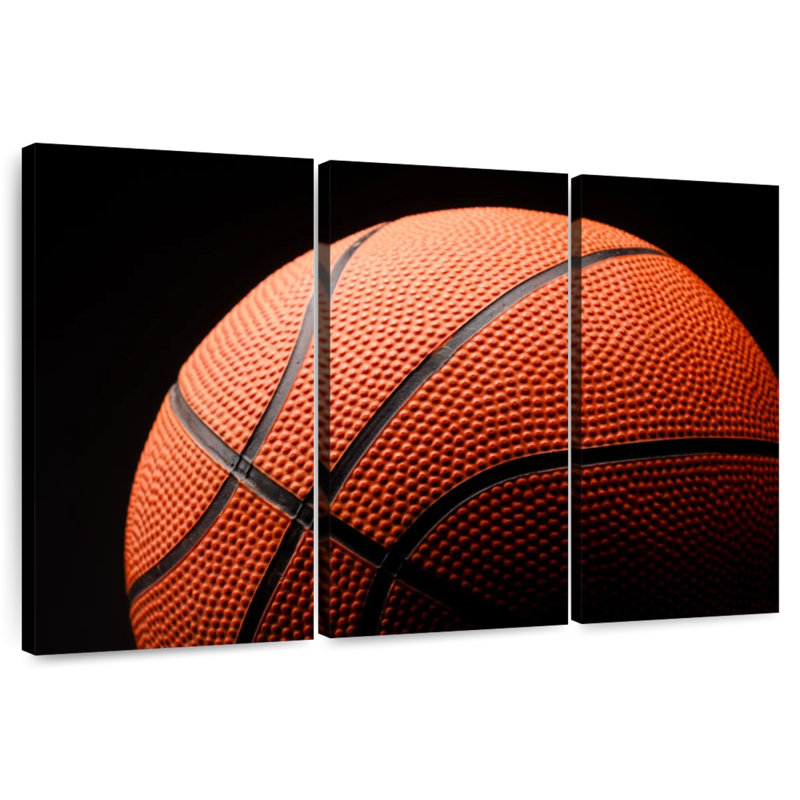 Ballon de basketball texturé Sireci, H 20 po x l 33 po