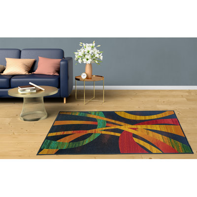 Rupert Abstract Area Rug