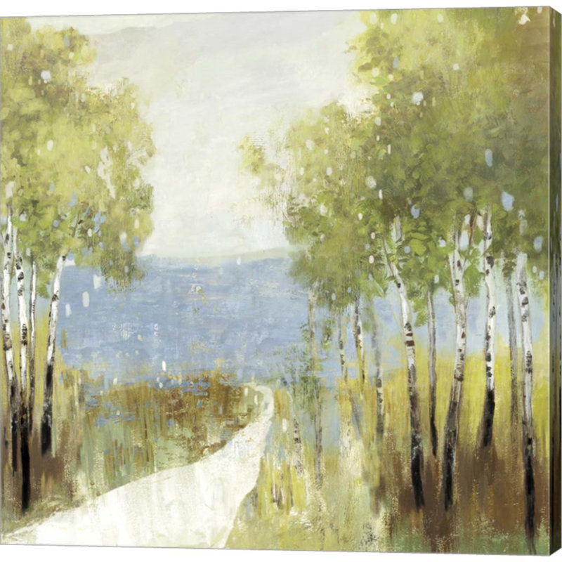 «Serenity» par Allison Pearce - peinture sur toile tendue, H 12 po x l 12 po x P 1,5 po