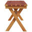 Vidaxl Garden Bench in Acacia and Fabric-920685032