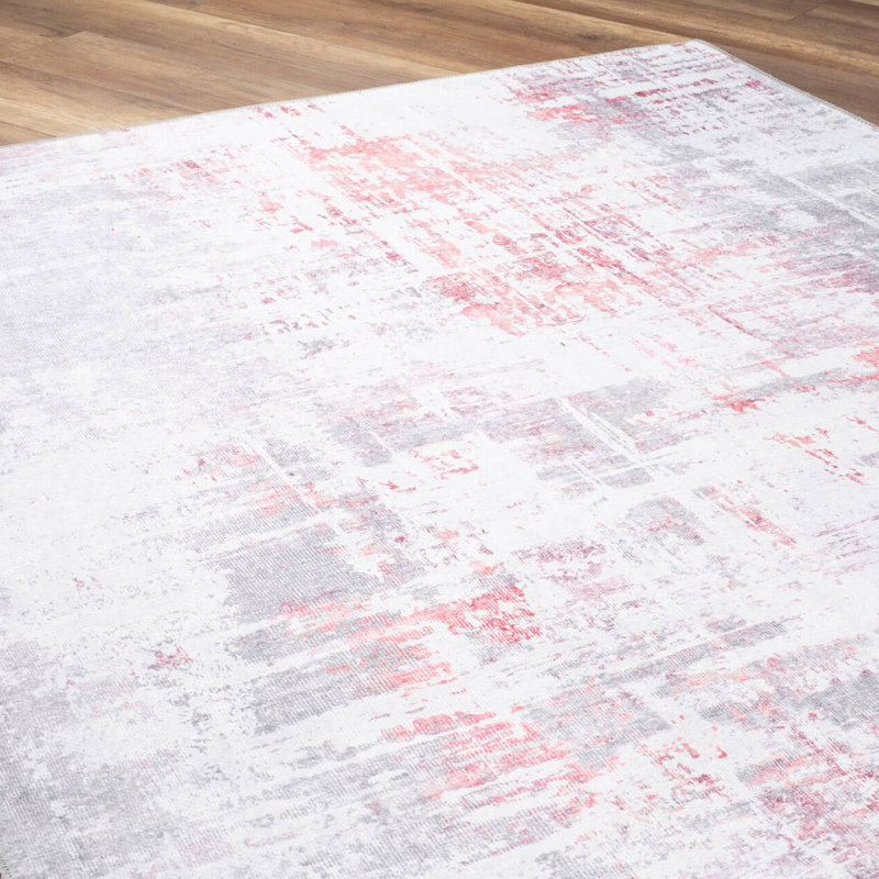 Premium 100% Polyester Area Rug, 6.9 x 10.2 ft | 1850 g/m², 0.2 in Pile Height | Recycled Poly Cotton Underside | Machine Washable at 30°C | Soft, Durable, Eco-Friendly Design for Modern Living Spaces