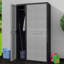 Plastic Single Storage Cabinet ( 171cm H x 97cm W x 38cm D)-95240167