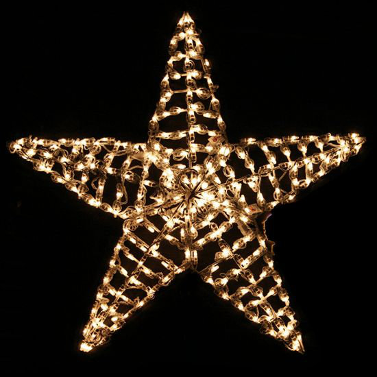 Star 5-Point LED 36 in 3D