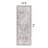 Griffey Machine Washable Ivory/Gray Non-Slip Backing Area Rug-1755361010