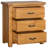 Thornbury 3 Drawer Bedside Table