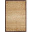 Borrego Hand-Knotted Wool/Silk Gold Area Rug-1904010705