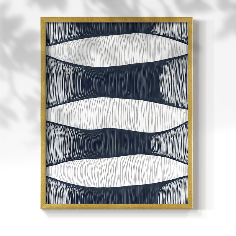 "ABSTRACT Series DCCXLV" par J Paul, H 29 po x l 23 po, Doré