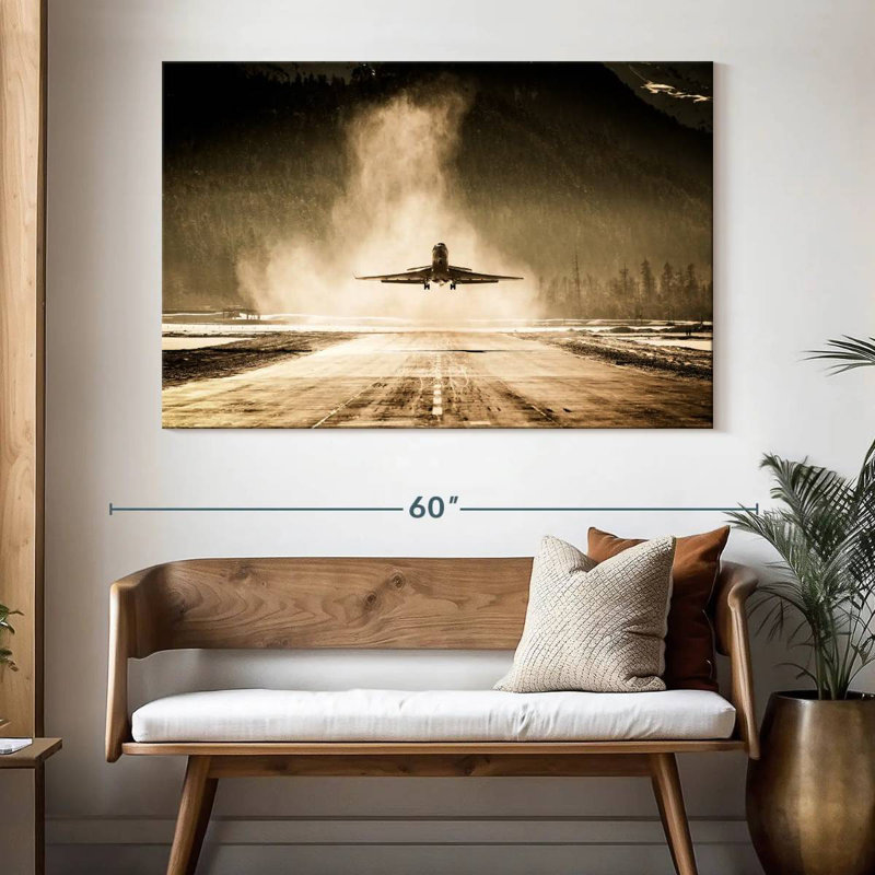 Mehar First Class Plane, 34" H x 51" W