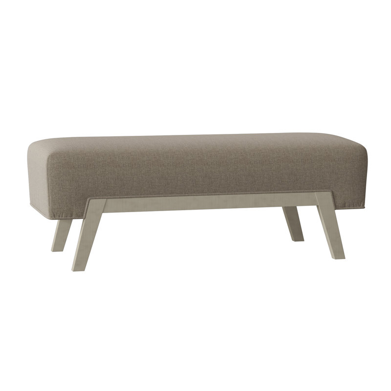 Lorain Upholstered Bench, Linen (3152 72), Almond Buff