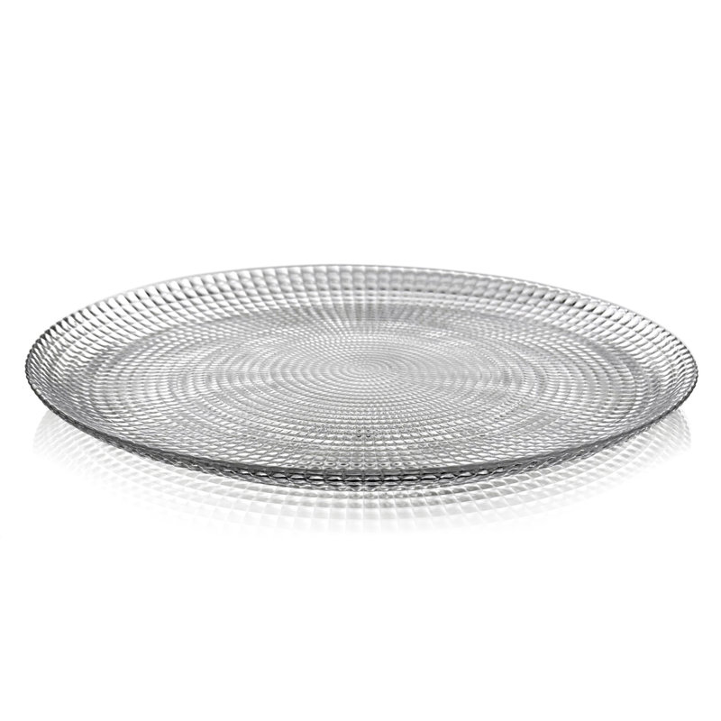Mackai Glass Dinner Plate Set of 12