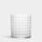 Vase de table Cut in Number Checker-71475845