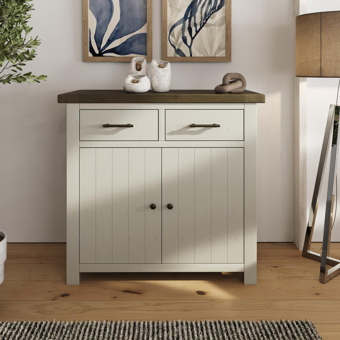 Sideboard Aukerman aus Massivholz 98 cm