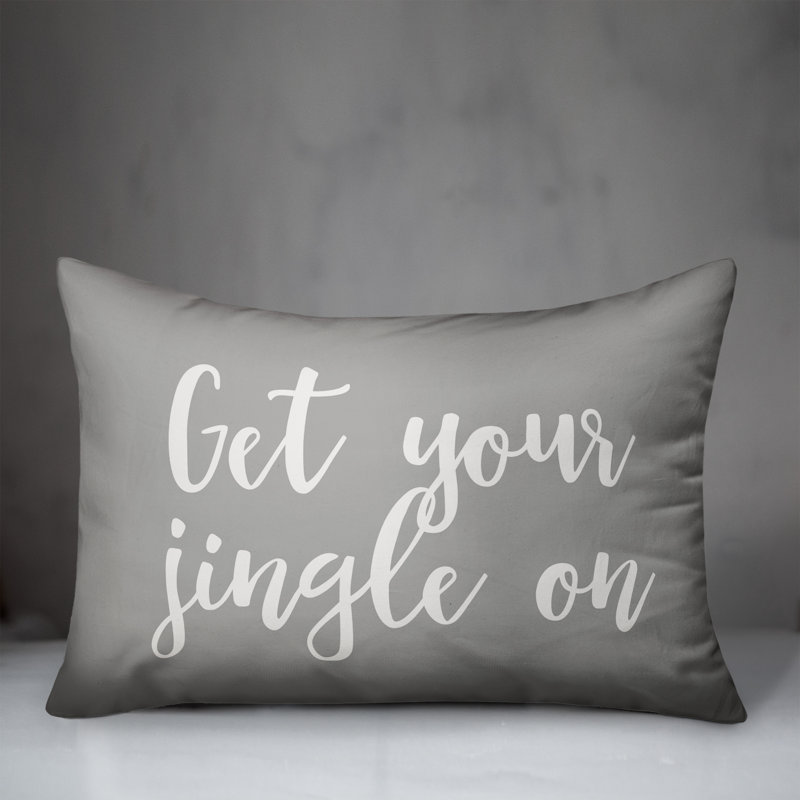  Obtenez votre oreiller lombaire Jingle, Gris
