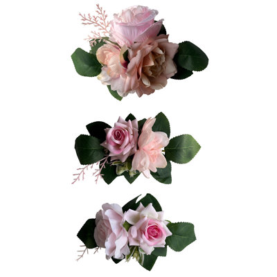 3PCS Wedding Cake Flowers For Cake Topper