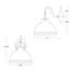 Eloise 1 - Light Armed Sconce-49681927