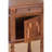 34.65" Brown Standard Solid Wood End Tables