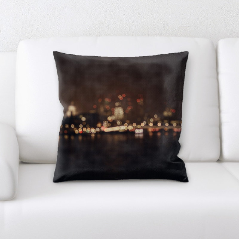 Coussin décoratif flou