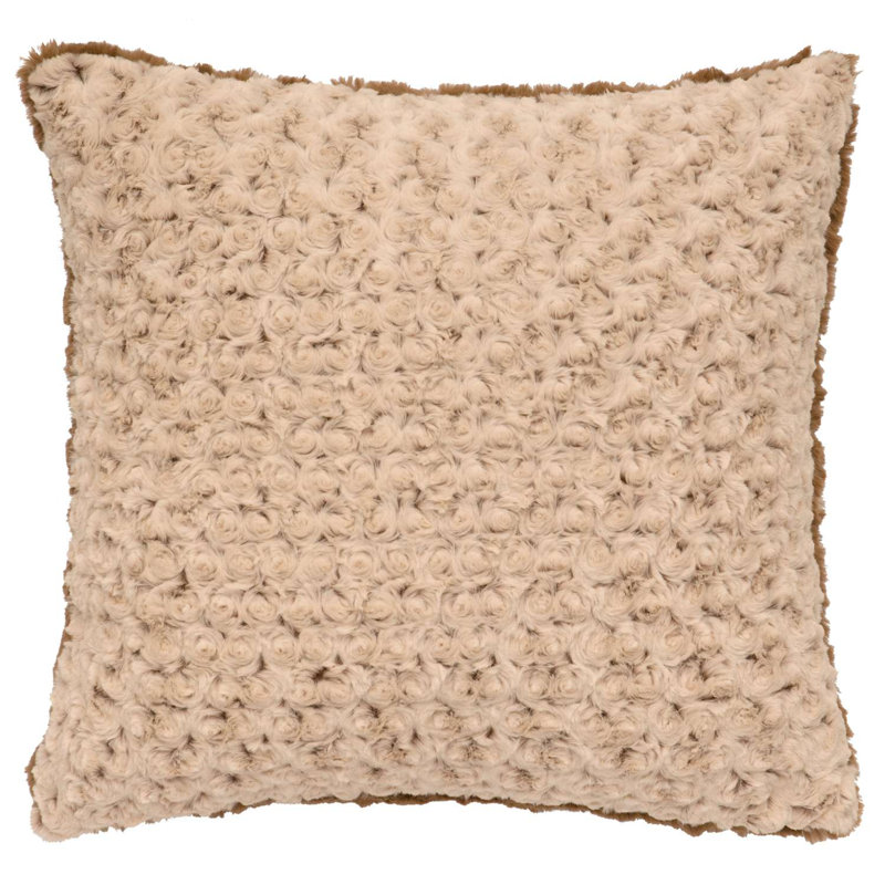 Boisé River Rose Rosebud - taie décorative européenne - 26 x 26