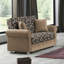 Causeuse convertible avec rangement Primenest Grandera, beige-1301090303