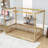 Wooden Canopy Floor Bed With Fence-1985284434-1985284433