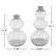 Vase de table en verre Evaline