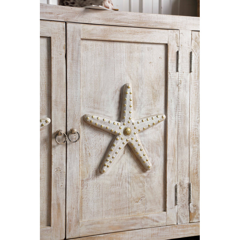 Bekircan 76'' Solid Wood Sideboard