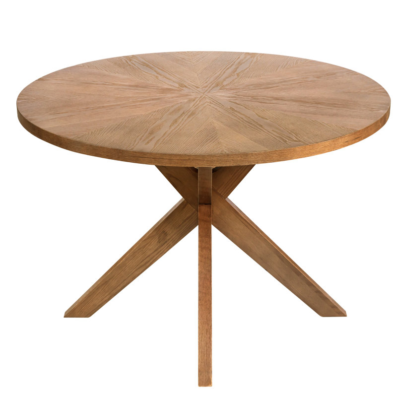 Table de salle à manger Thersia, Brun, H 31,5 po x L 46 po x l 46 po
