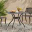TABLE CAILLETTE EN CAOUTCHOUC I 39IN SQ