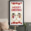 Bonhomme de neige, impression d'art textuel sur cadre photo-958337377-958337406
