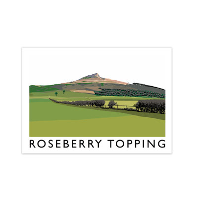 Roseberry Topping by Richard O'Neill - Print