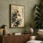 Contemplative Sunflower Japandi - Wrapped Canvas-1095825410-1095825420