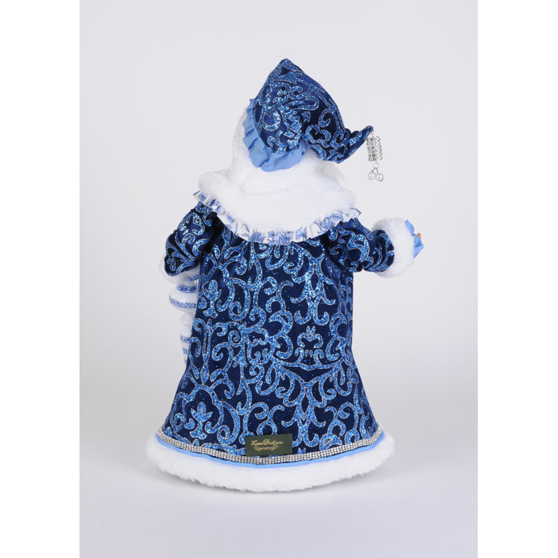 Jeweled Chinoiserie Santa
