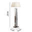 Lampe sur pied haute en diamant Crassé