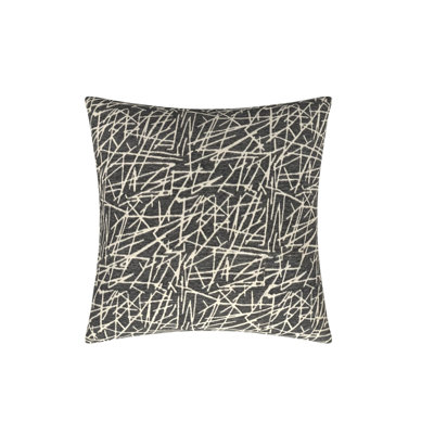 Abstract Feather Reversible Throw Pillow