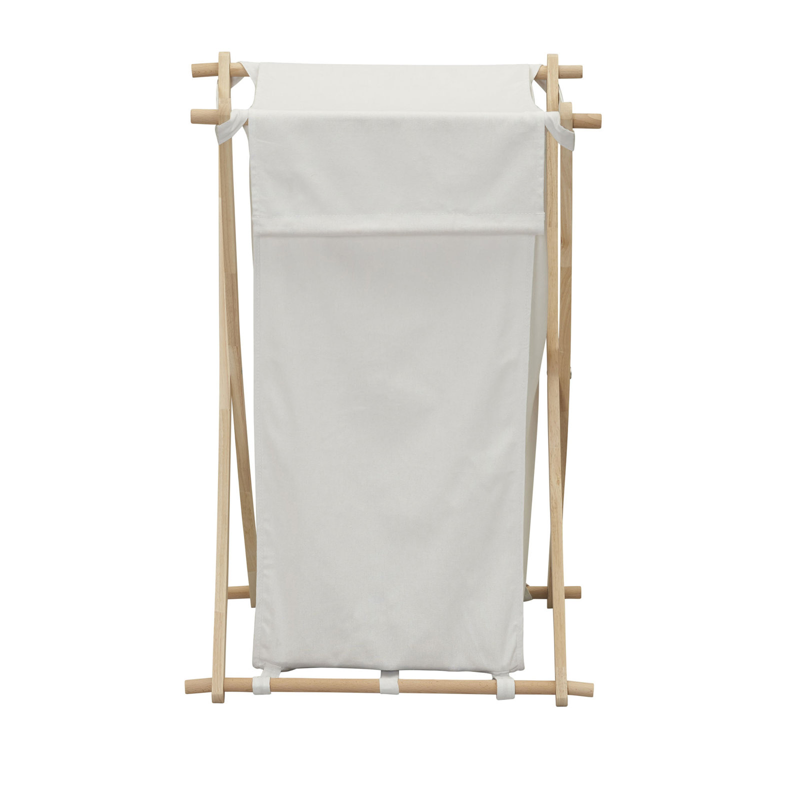 Joan Laundry Hamper, White